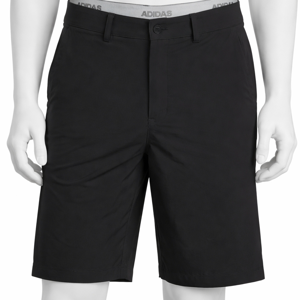 Adidas Golf Black Shorts Size 32 Performance Stretch Lightweight